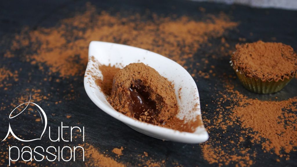 Schoko-Muffin mit flüssigem Kern - Rezept - nutripassion.de